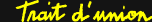 trait d'union